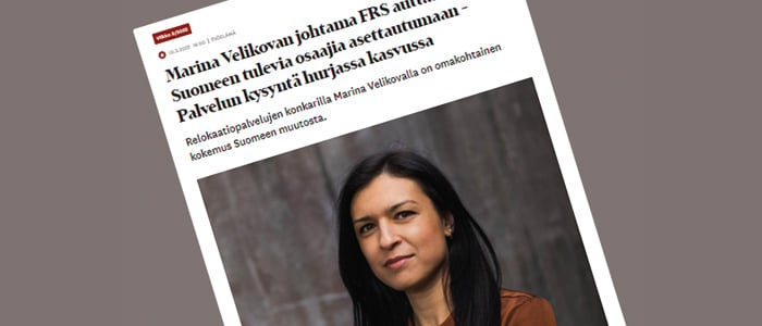 Marina Velikova starts as the new CEO of FRS