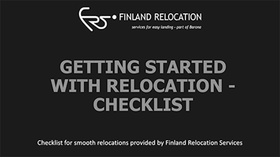 Relocation Checklist English-quide